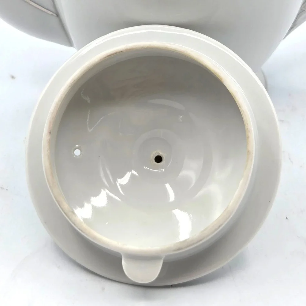 Valmont Royal Wheat China Teapot With Lid  Made in Japan Vintage RARE HTF‎